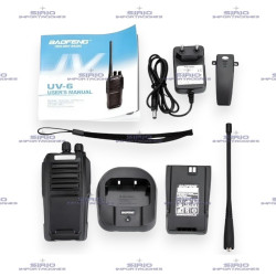 RADIO PORTÁTIL BAOFENG UV-6 DUAL BANDA                  loading=