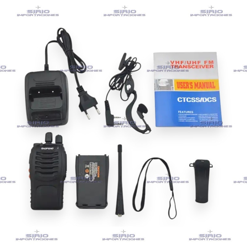 RADIO PORTATIL BAOFENG UHF MODELO BF-888S