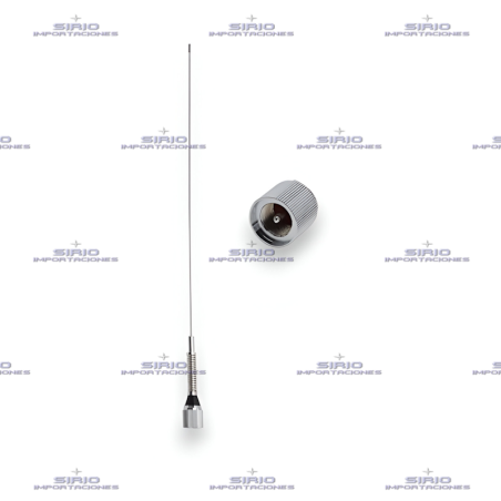 ANTENA MOVIL NAGOYA VHF ¼ DE ONDA CON CONECTOR PL259-M MODELO NL-144SP