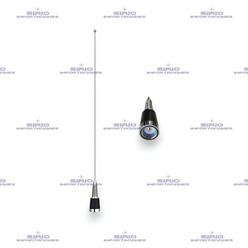 ANTENA MOVIL 5/8 DE ONDA, VHF SDN4 136-174MHZ, 1360MM