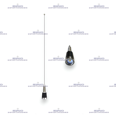 ANTENA MOVIL 5/8 DE ONDA, VHF SDN4 136-174MHZ, 1360MM