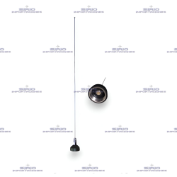 ANTENA MOVIL 1/4 DE ONDA, DUAL BANDA SDN1 136-520MHz, 500MM                  loading=