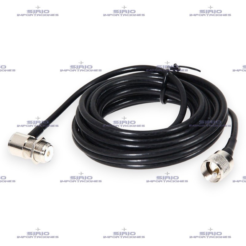CABLE RG58 CON CONECTOR SO239 A PL259