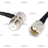 CABLE RG58 CON CONECTOR SO239 A PL259