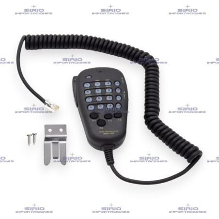 MICROFONO PARLANTE PARA RADIO MOVIL VERTEX MH-48 DTMF, FT-7800R FT-8800R