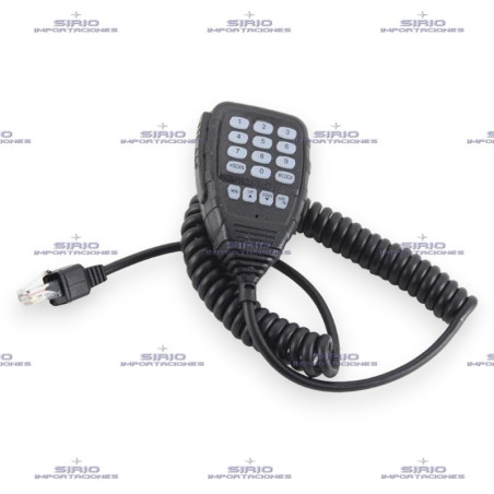 MICROFONO PARLANTE PARA RADIO MOVIL QYT KT8900R, Mini-9800, KT8900