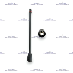Antena UHF Para Radio Portátil ICOM IC-F26, FA-SC57U, 400-470 MHz                  loading=