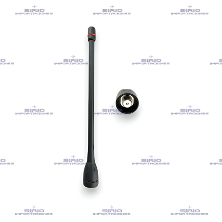 Antena UHF Para Radio Portátil ICOM IC-F26, FA-SC57U, 400-470 MHz