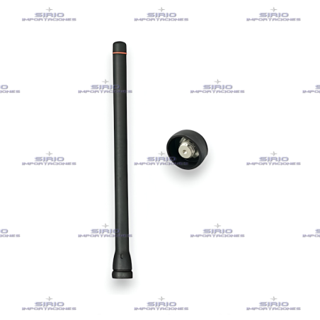 Antena VHF para Radio Portátil ICOM FA-SC55V, 136-174 MHz