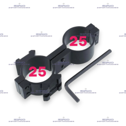 Montura para Linterna de Caza 25 x 25 mm M06 | Soporte                  loading=