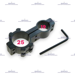 Montura para Linterna de Caza 25 x 19 mm | Soporte                  loading=