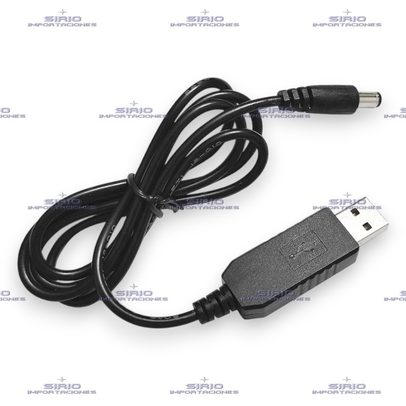 Cable De Carga USB Para Cunas MOTOROLA 5V a 12V - 5,5*2,5 mm - Compatibilidad Y Rendimiento Seguro