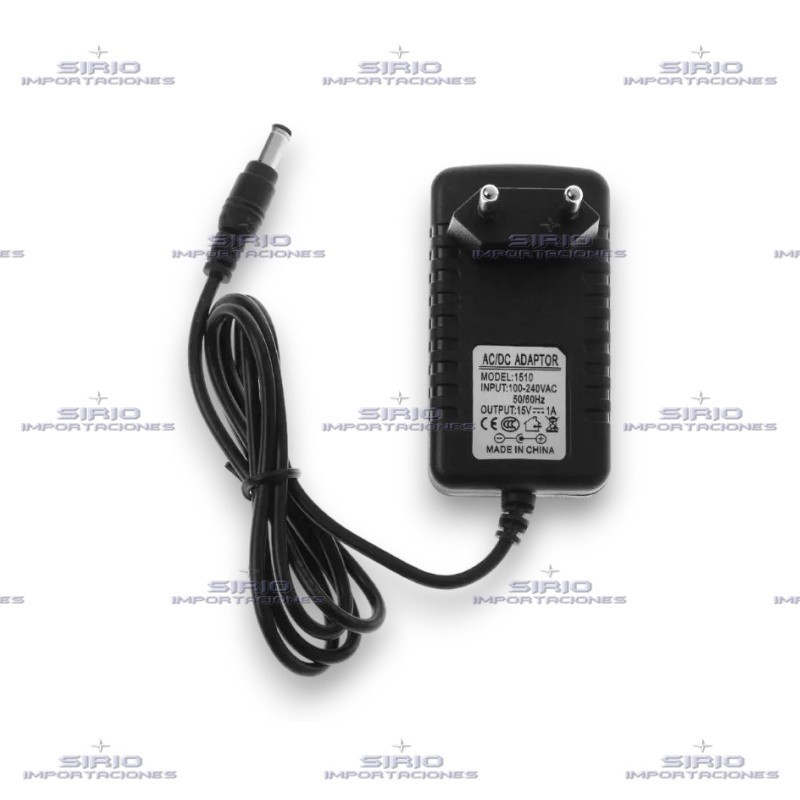 Fuente de Poder Switching 15V 1A para Bases de Carga Motorola – Alta Eficiencia y Compatibilidad