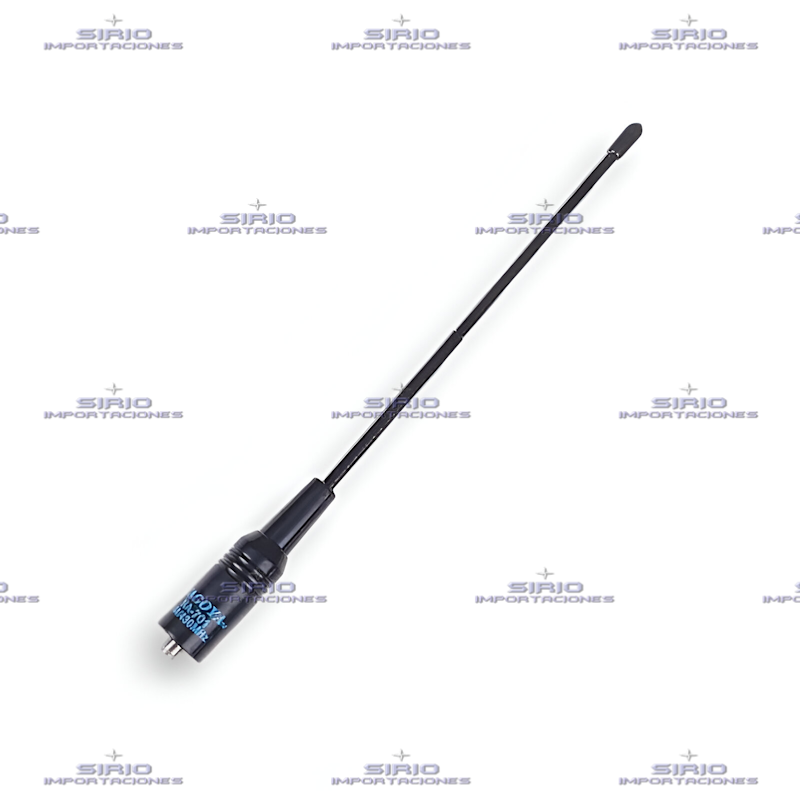 Antena Nagoya NA-701 Bibanda - 144/430 MHz, 20 Cm, Conector SMA Macho, Para Walkies Y Radioaficionados