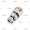 ADAPTADOR BNC-M A UHF-F(SO239), PARA ANTENA DE RADIO PORTATIL