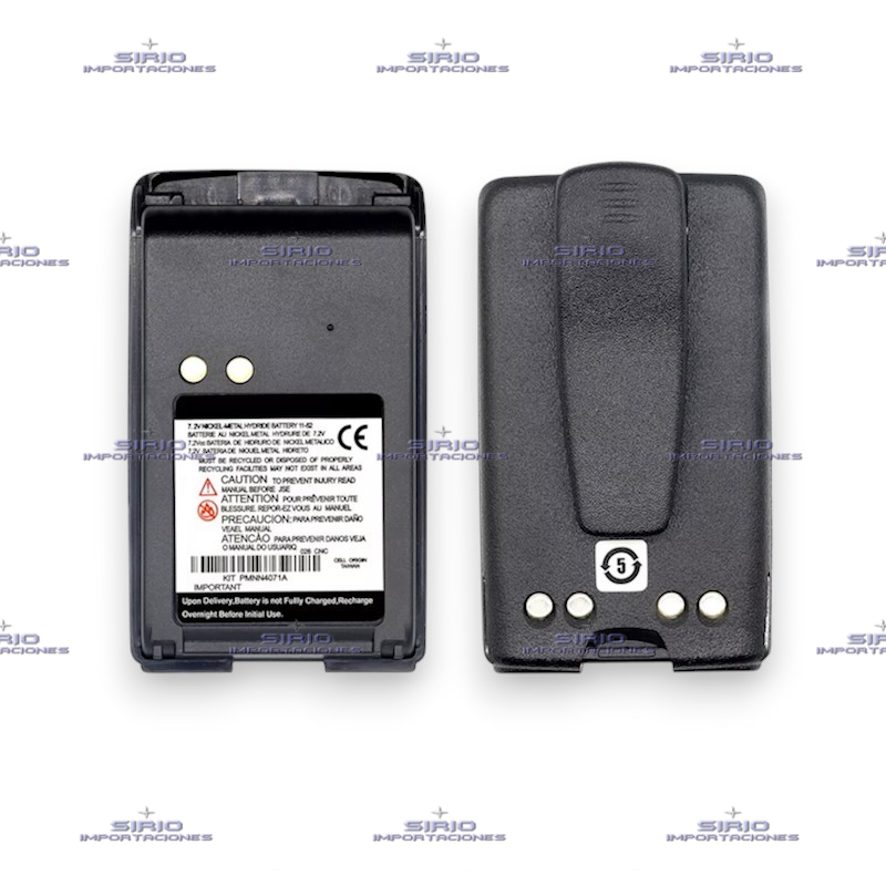 BATERIA PARA RADIO PORTATIL MOTOROLA MAG ONE A8, PMNN4071/ Ni-Mh 1200mAh