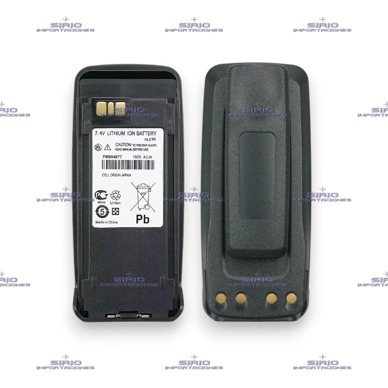 BATERIA PARA PORTATIL MOTOROLA DGP4150/6150, LI-ION 2250 MAH / PMNN4077