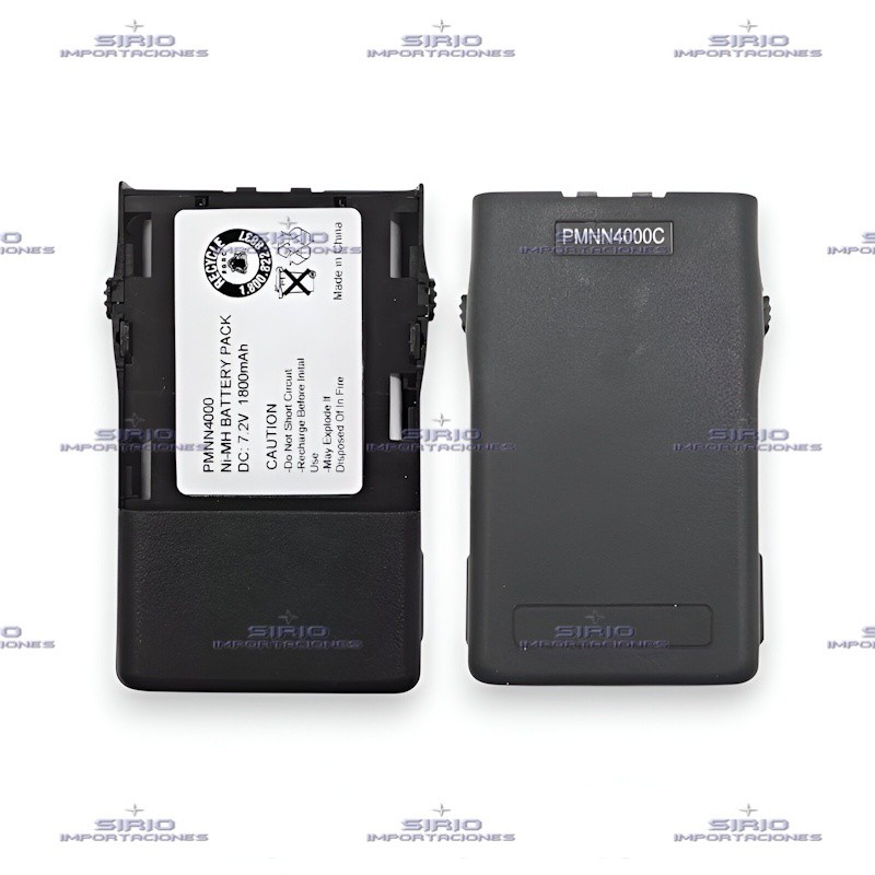 BATERIA PARA RADIO PORTATIL MOTOROLA GP68, PMNN4000/ Ni-Mh 1800mAh