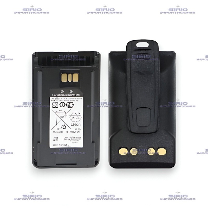 BATERIA PARA RADIO PORTATIL MOTOROLA/VERTEX VX261, FNB-V133 / LI-ION 1380 mAh