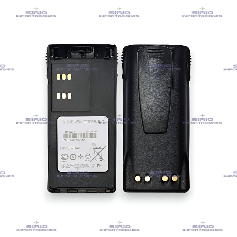 BATERIA PARA PORTATIL MOTOROLA PRO5150/7150, NI-MH 1600 MAH / HNN9008A