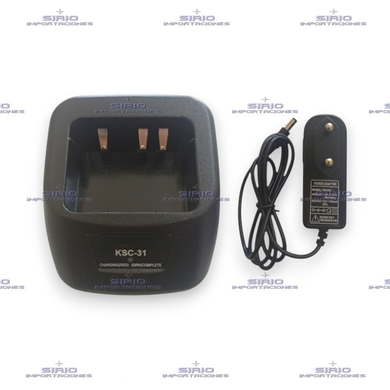 Cargador Para Radio Portátil KENWOOD KSC-31 - Compatibilidad Y Rendimiento Seguro