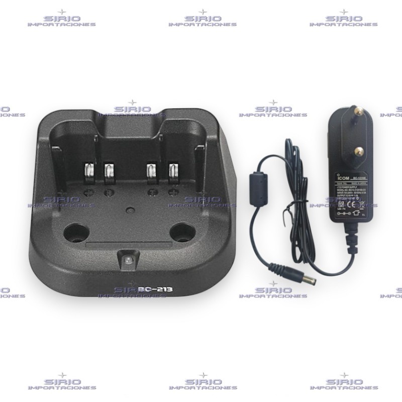 Cargador Para Radio Portátil ICOM BC-213 - Compatibilidad Y Rendimiento Seguro
