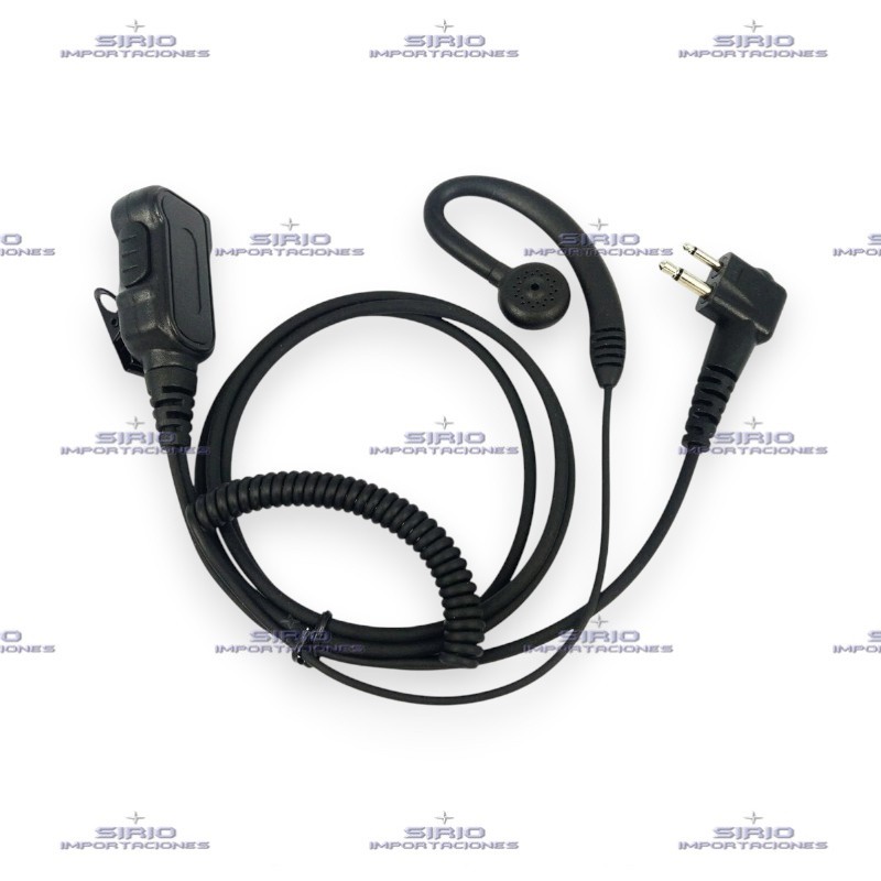 MICRÓFONO MANOS LIBRES ELITE PARA RADIOS PORTATILES KENWOOD, TYT, BAOFENG Y OTROS