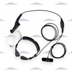 MICROFONO LARINGÓFONO PARA RADIO PORTÁTIL MOTOROLA DGP4150/6150 – Comunicación Clara y Discreta