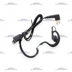 MICRÓFONO MANOS LIBRES BÁSICO CON RESORTE PARA RADIOS PORTÁTILES...