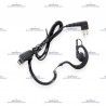 MICRÓFONO MANOS LIBRES BÁSICO CON RESORTE PARA RADIOS PORTÁTILES MOTOROLA EP350/EP450/GP300