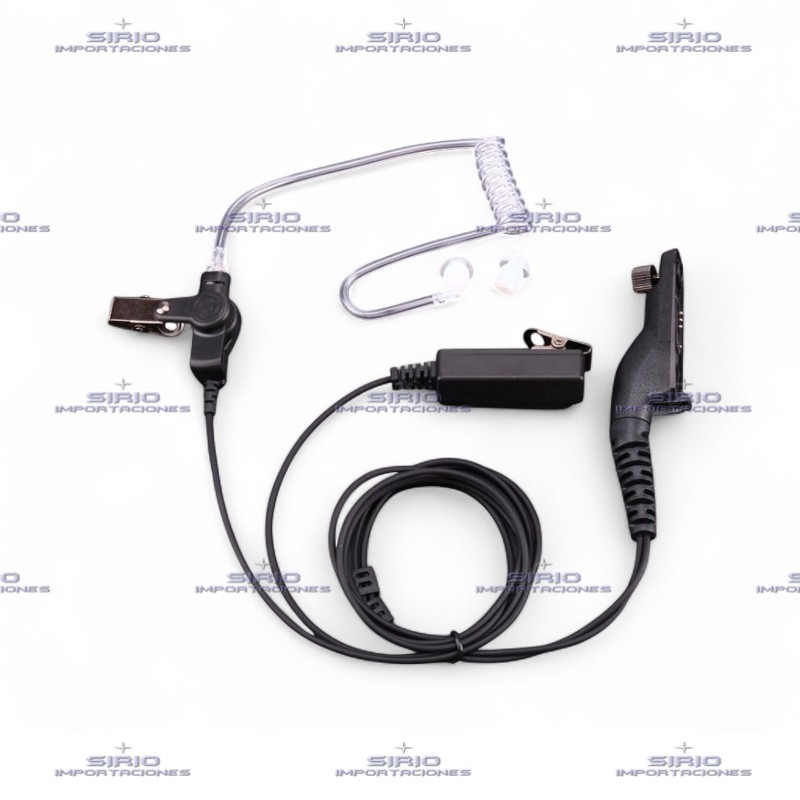 MICRÓFONO / AUDÍFONO CON TUBO ACUSTICO PARA PORTÁTILES MOTOROLA DGP4150/6150