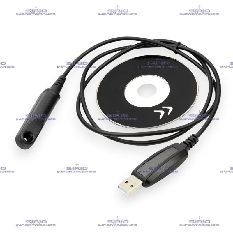 CABLE RIB DE PROGRAMACION PARA RADIO PORTATIL BAOFENG BF-A58, UV-9R, T-57