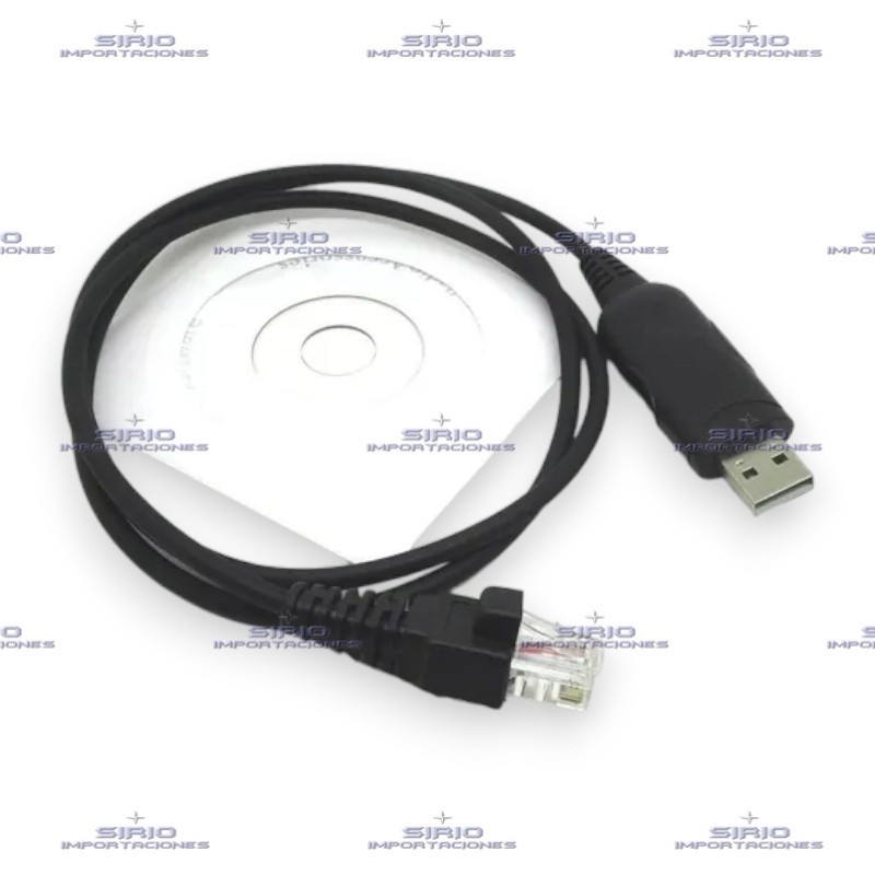 CABLE RIB DE PROGRAMACIÓN PARA RADIOS MÓVILES YAESU/VERTEX VX-2100 Y OTROS