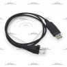 CABLE RIB DE PROGRAMACIÓN PARA RADIOS MÓVILES YAESU/VERTEX VX-2100 Y OTROS