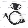 MICRÓFONO MANOS LIBRES EN "D" PARA RADIOS PORTÁTILES MOTOROLA EP350/EP450/GP300