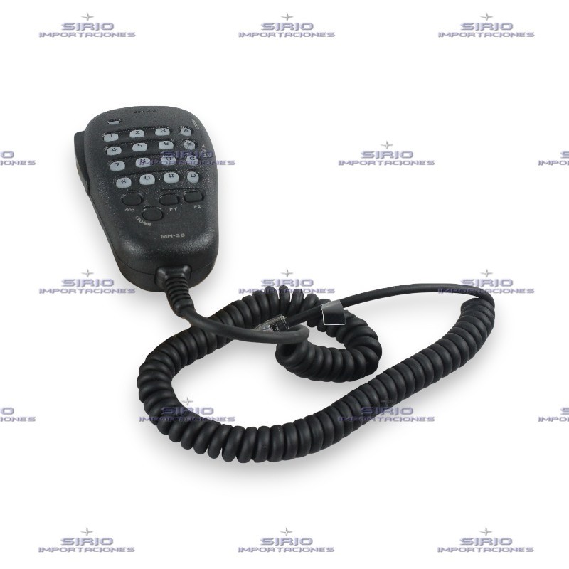 MICRÓFONO PARLANTE PARA MOVIL VERTEX MH-36B6J DTMF, FT-90R, FT-2600M