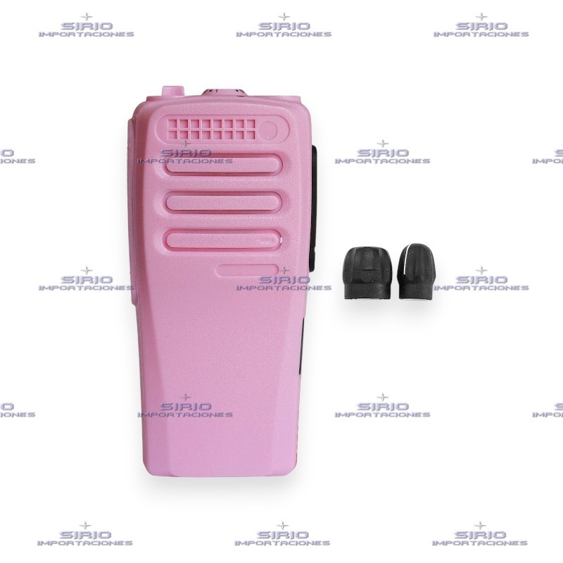 CARCASA PARA RADIO PORTATIL MOTOROLA DEP-450 COLOR ROSADO