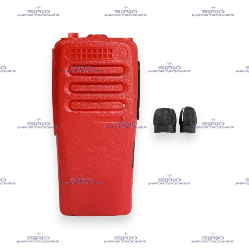 CARCASA PARA RADIO PORTATIL MOTOROLA DEP-450 COLOR ROJO