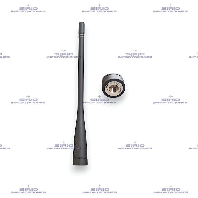ANTENA VHF PARA PORTATIL KENWOOD SMA-M, 136-174 MHZ