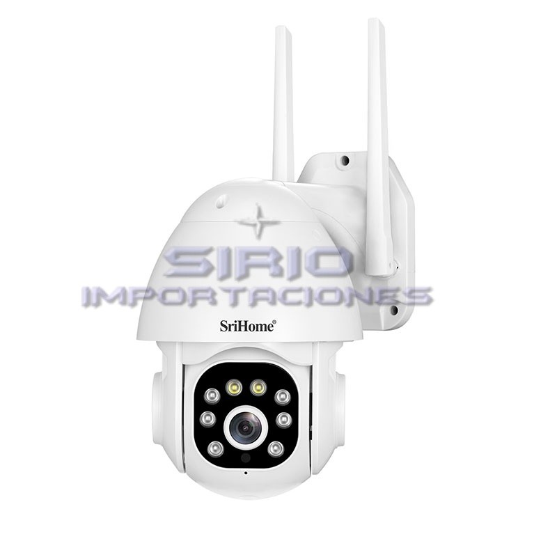 Cámara Vigilancia Wifi Exterior Poe Sensor Movimiento 128gb
