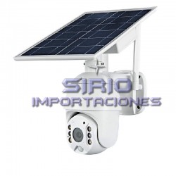 Camara De Vigilancia Con Panel Solar